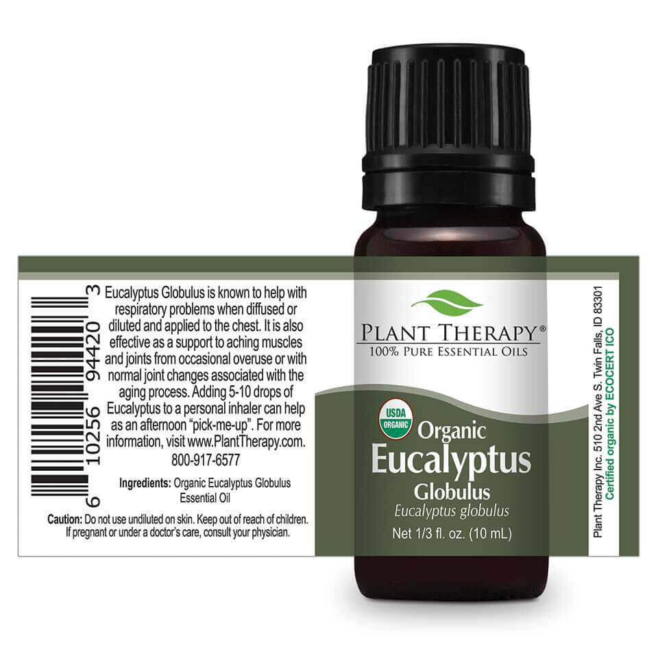 Eucalyptus Globulus Organic | 藍膠尤加利 (USDA有機認證)