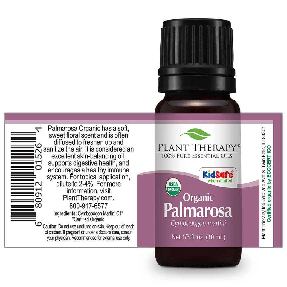 Palmarosa Organic | 玫瑰草 (USDA有機認證)