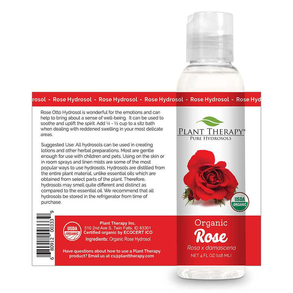 Organic Rose Hydrosol | 有機玫瑰純露 (USDA有機認證)