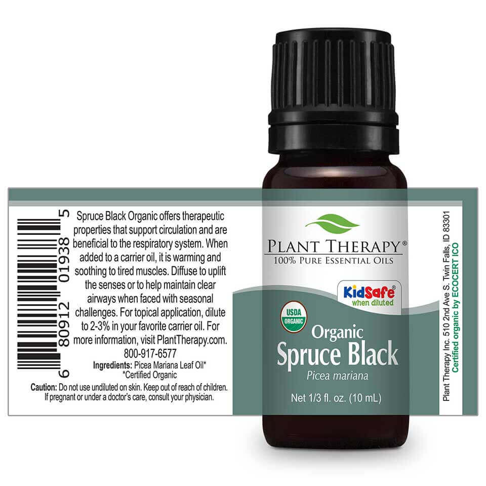 Spruce Black Organic | 黑雲杉 (USDA有機認證)